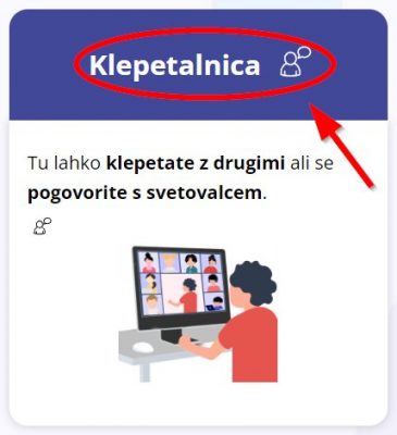 Gumb klepetalnica DIGI-SCENA