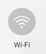 Ikona wifi je neaktiven